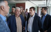بازدید معاون وزیر راه و شهرسازی از بیمارستان جنرال پروفسور سمیعی لاکان رشت