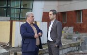 بازدید معاون وزیر راه و شهرسازی از بیمارستان جنرال پروفسور سمیعی لاکان رشت