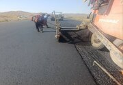 ببینید / عملیات بهسازی و روکش آسفالت کرمان_سیرجان