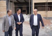 گزارش تصویری //بازدید میدانی از پروژه احداث راهدارخانه مرکزی شهرستان خوی