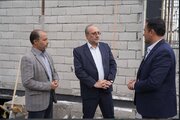گزارش تصویری //بازدید میدانی از پروژه احداث راهدارخانه مرکزی شهرستان خوی