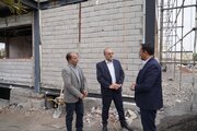 گزارش تصویری //بازدید میدانی از پروژه احداث راهدارخانه مرکزی شهرستان خوی