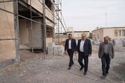 گزارش تصویری //بازدید میدانی از پروژه احداث راهدارخانه مرکزی شهرستان خوی