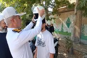 ببینید|برگزاری همایش ارتقای ایمنی راکبان موتورسیکلت و ارتقای ایمنی دانش‌آموزان مدارس حاشیه راه در روستای سلطان آباد شهرستان چهارباغ