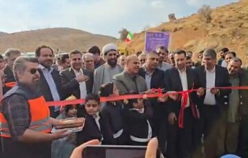 پروژه محور روستایی دژکرد- پادنا افتتاح شد