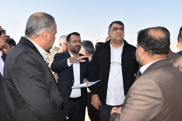 بازدید از سایت 23 و 55 هکتاری