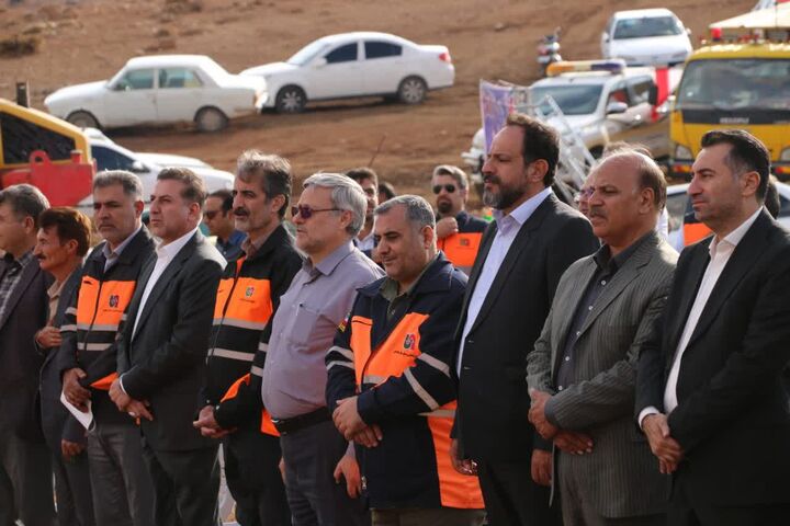 ویدیو|مراسم افتتاحیه محور روستایی دژکرد، اقلید - پادنا