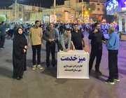 ببینید| برگزاری میز خدمت اداره راه و شهرسازی اندیمشک در تجمعات شبانه و خدمت رسانی  و پاسخگویی به شهروندان