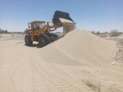 ببینید | عملیات ماسه روبی و بازگشایی محورهای مواصلاتی حوزه سیستان بر اثر طوفان های شن و ماسه جهت تردد ایمن کاربران جاده ای توسط راهداران سیستان و بلوچستان