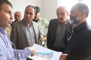 بررسی روند پیشرفت پروژه نهضت ملی مسکن در سایت ۹۳۸ هکتاری اشتهارد