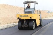 آغاز عملیات اجرایی جدول گذاری ، روسازی و آسفالت معابر طرح نهضت ملی مسکن ماهدشت