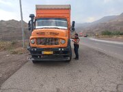 ببینید/ نظارت بر ناوگان حمل و نقل عمومی(کالا) توسط راهداران طارم در استان قزوین