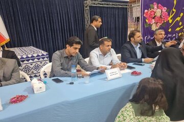 میز خدمت در نمازجمعه خورموج