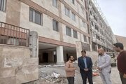 بازدید میدانی مدیرکل راه و شهرسازی استان مرکزی از روند اجرای پروژه‌های نهضت ملی مسکن شهر مهاجران