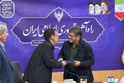 ابلاغ حکم مسئولیت امور ایثارگران در شرکت راه‌آهن