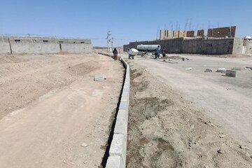 ببینید| آخرین وضعیت آماده سازی سایت نهضت ملی مسکن شهرستان سیب و سوران سیستان و بلوچستان
