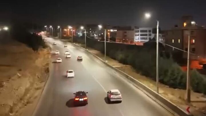 ویدیو | روشنایی گسترده کمربندی شیراز توسط راهداری فارس