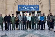 برگزاری رزمایش حفاظت از مقر اداره‌کل راه‌آهن جنوب با همکاری بسیج و پلیس راه‌آهن