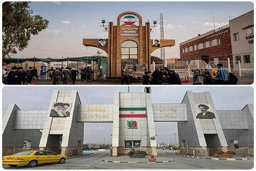 ️تردد بیش از یک میلیون و ۵۵۶ هزار نفر از پایانه‌های مرزی خسروی و پرویزخان استان کرمانشاه