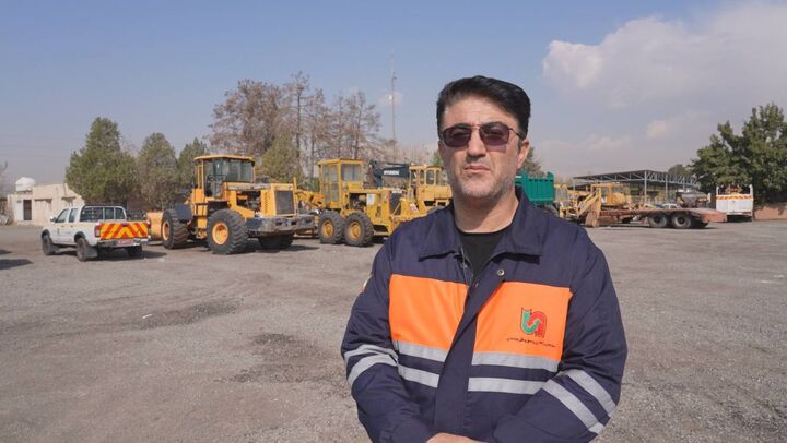 آماده سازی ماشین آلات راهداری تهران برای زمستان