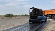 عملیات نگهداری و بهسازی روکش آسفالت محور کمربندی شرق اهواز