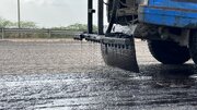عملیات نگهداری و بهسازی روکش آسفالت محور کمربندی شرق اهواز