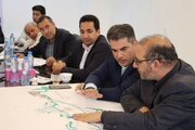 بازدید علیرضا صادقیان فر، معاون فنی و مهندسی سازمان ملی زمین و مسکن از پروژه نهضت ملی مسکن سایت غدیر (سنگرداغی) شهر مراغه