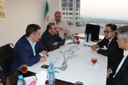 بازدید علیرضا صادقیان فر، معاون فنی و مهندسی سازمان ملی زمین و مسکن از پروژه نهضت ملی مسکن سایت غدیر (سنگرداغی) شهر مراغه