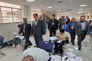 بازدید استاندار مرکزی به همراه مدیرکل راه وشهرسازی استان از روند اجرای آزمونهای ورود به حرفه مهندسان