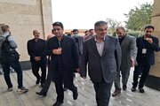 بازدید استاندار مرکزی به همراه مدیرکل راه وشهرسازی استان از روند اجرای آزمونهای ورود به حرفه مهندسان