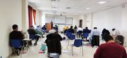 ببینید | برگزاری آزمون ورود به حرفه مهندسان، کاردانهای فنی ساختمان و معماران تجربی در استان خراسان شمالی - روز اول