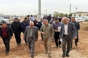 ببینید|گزارش تصویری از بازدید معاون امور عمرانی، مدیر کل راه و شهرسازی،شهردار کرمانشاه و دیگر معونان و مسولان استان و شهرستان از پروژه های نضت ملی مسکن شهر کرمانشاه
