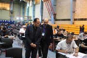 بازدید مدیرکل راه و شهرسازی استان البرز از آزمون نظام مهندسی