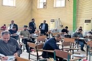 ببینید| رقابت بیش از 9 هزار داوطلب در آزمون ورود به حرفه مهندسان در خوزستان