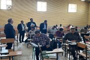 ببینید| رقابت بیش از 9 هزار داوطلب در آزمون ورود به حرفه مهندسان در خوزستان