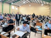 ببینید| رقابت بیش از 9 هزار داوطلب در آزمون ورود به حرفه مهندسان در خوزستان