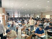 ببینید| رقابت بیش از 9 هزار داوطلب در آزمون ورود به حرفه مهندسان در خوزستان