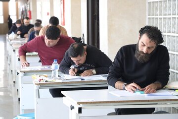 آزمون ورود به حرفه مهندسان خراسان شمالی روز دوم
