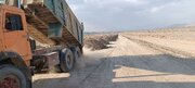 ببینید| بازدید استاندار،معاون هماهنگی امور عمرانی و مدیر کل راه و شهرسازی سازی از عملیات ساخت بزرگراه زاهدان- خاش