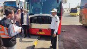 ببینید | گشت کنترل و نظارت ناوگان حمل و نقل عمومی(مسافر) در پایانه مسافر سردار آزادگان قزوین