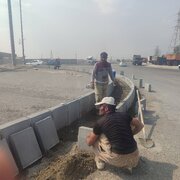 ببینید| بهسازی محور بندرعباس -قم محدوده  میدان شهید نامجو در مسیر تکمیل
