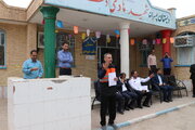 ببینید| ارائه آموزش ایمنی به مدارس حاشیه راه - روستای گمبوعه بزرگ از توابع شهرستان حمیدیه
